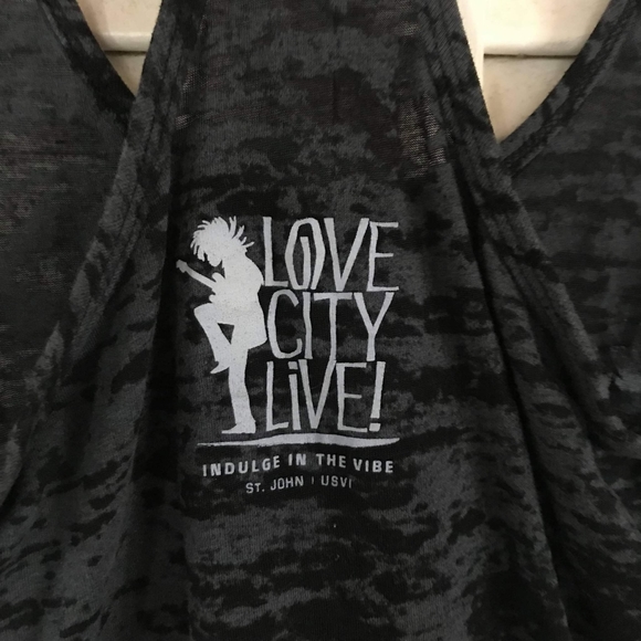 Love City Live Black/charcoal tank, S - Picture 7 of 11